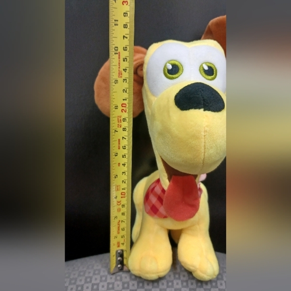 The Garfield Movie 2024 Adult Odie 10" Stiched Eyes Floppy Ears Dog Plush Toy - Picture 2 of 10